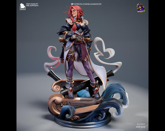Lady Fortune - Bounty Hunter of Bilgewater | Maximum Detailed 16K Ultra-High Definition