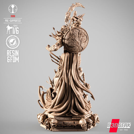 Spawn - Dark Ages Warrior | Maximum Detailed 16K Ultra-High Definition Resin