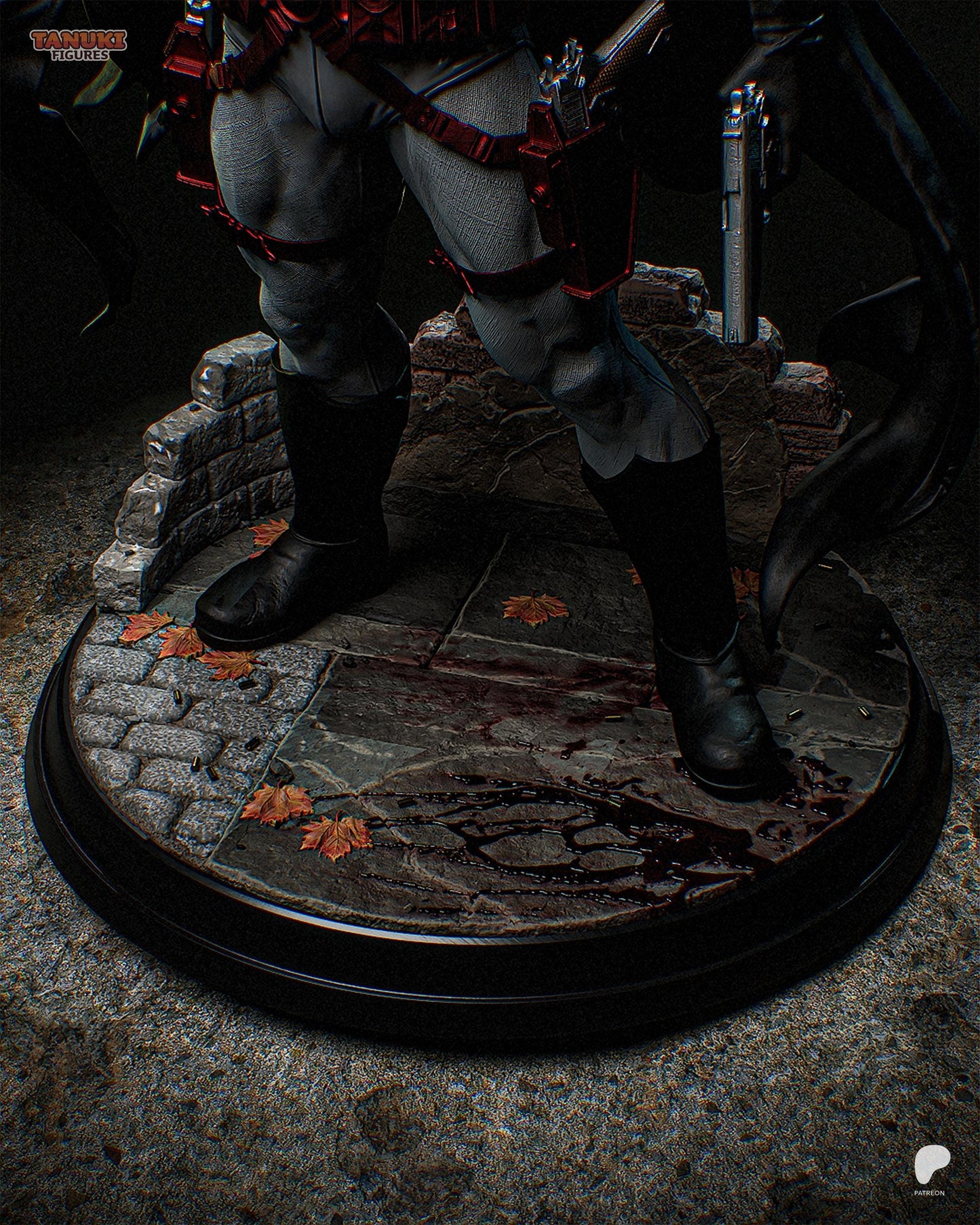 Retro Dark Knight - Batman Statue | Maximum Detailed 16K Ultra-High Definition