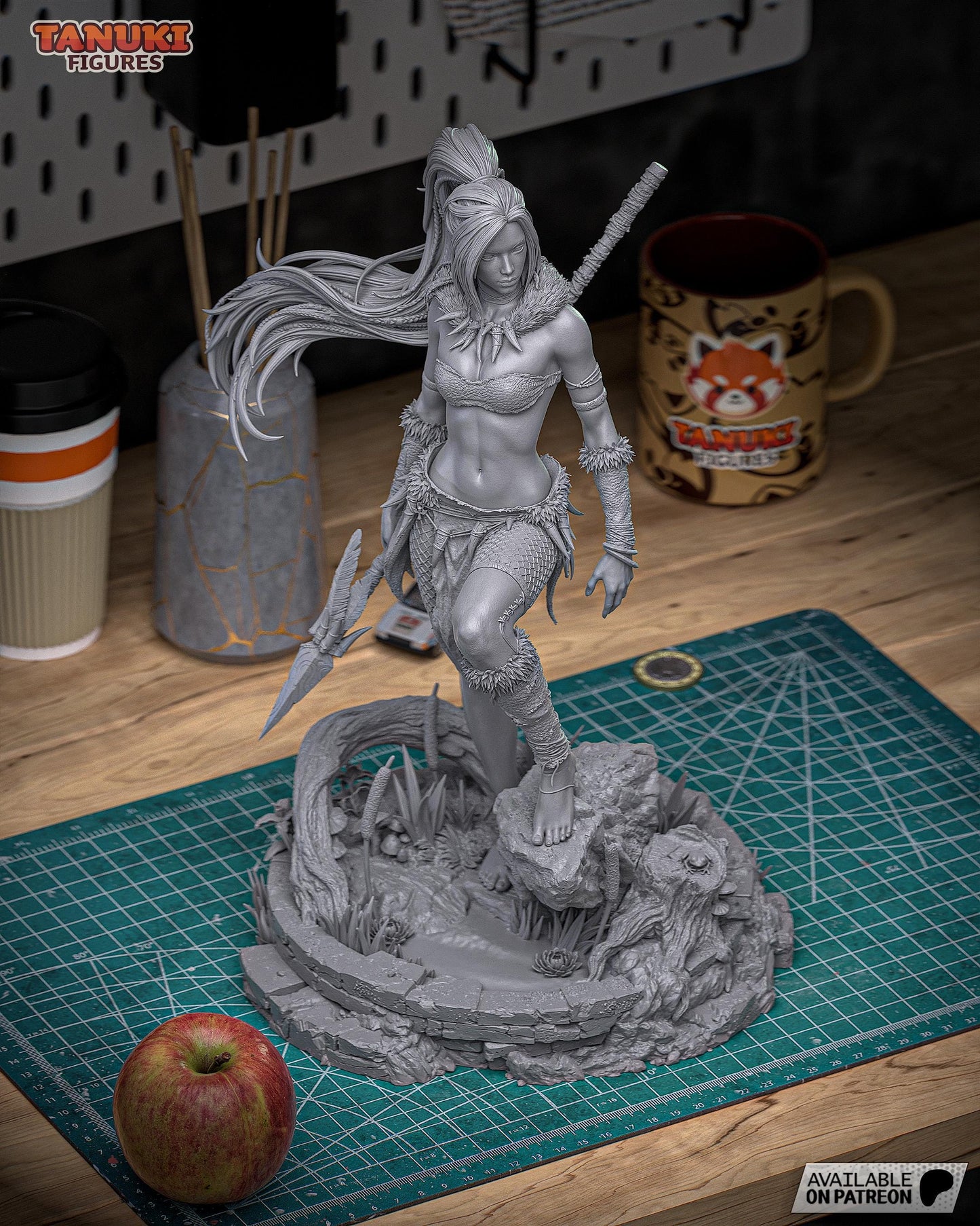 Nidalee – The Bestial Huntress League of Legends Figure | Maximum Detailed 16K Ultra-High Definition
