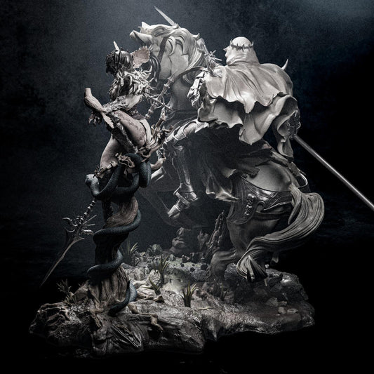 Lenora and Dareios Diorama | Maximum Detailed 12k Resin Printed Figure