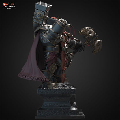 Magni Bronzebeard - King of the dwarven kingdom of Khaz Modan | Maximum Detailed 16K Ultra-High Definition