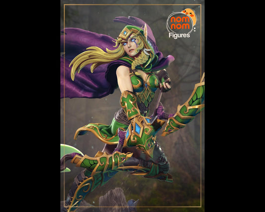 Alleria Windrunner Sculpture | Maximum Detailed 16K Ultra-High Definition