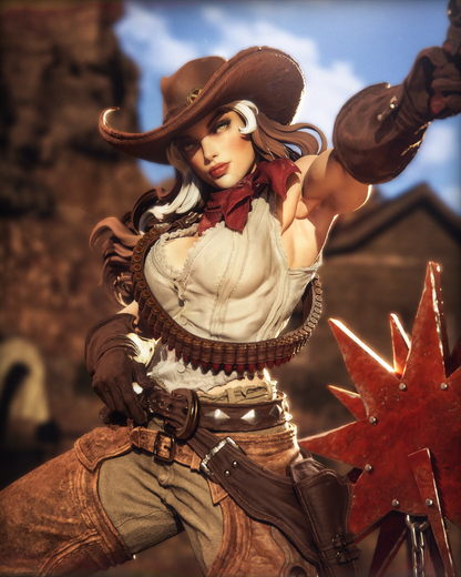 Cowgirl Rogue | Maximum Detailed 16K Ultra-High Definition
