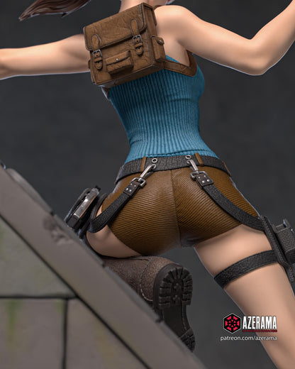 Lara Croft - Treasure Huntress Diaroma | Maximum Detailed 16K Ultra-High Definition