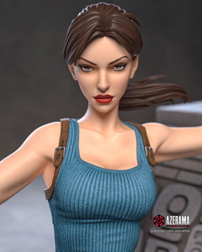 Lara Croft - Treasure Huntress Diaroma | Maximum Detailed 16K Ultra-High Definition