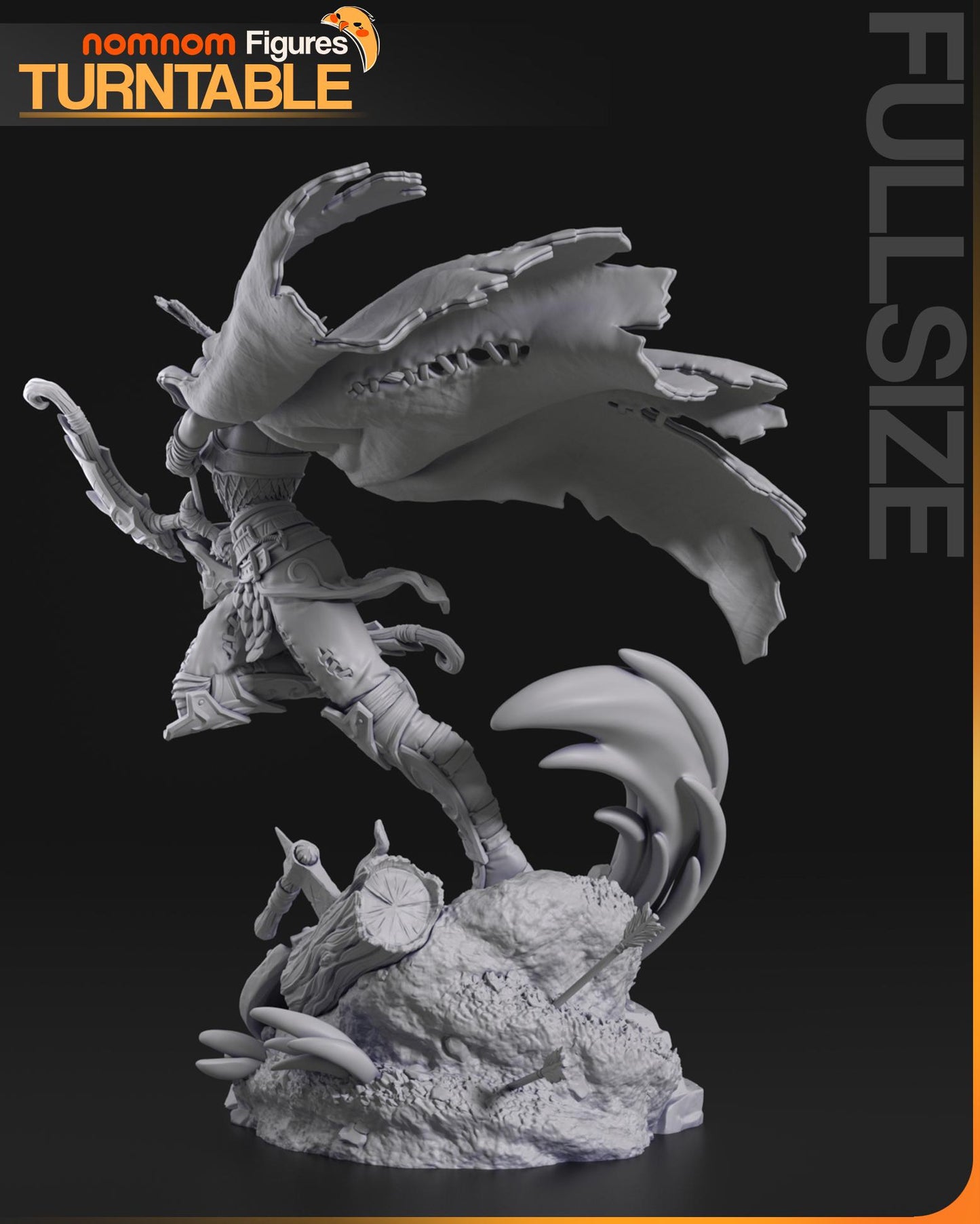 Alleria Windrunner Sculpture | Maximum Detailed 16K Ultra-High Definition