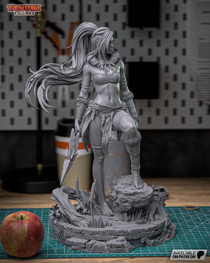 Nidalee – The Bestial Huntress League of Legends Figure | Maximum Detailed 16K Ultra-High Definition