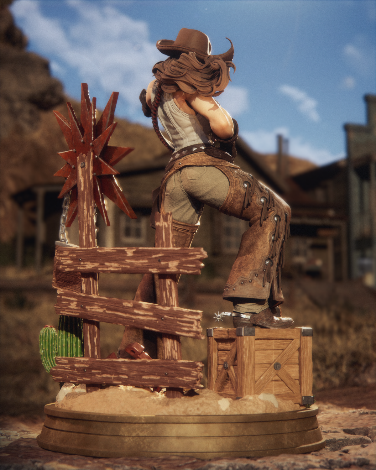 Cowgirl Rogue | Maximum Detailed 16K Ultra-High Definition