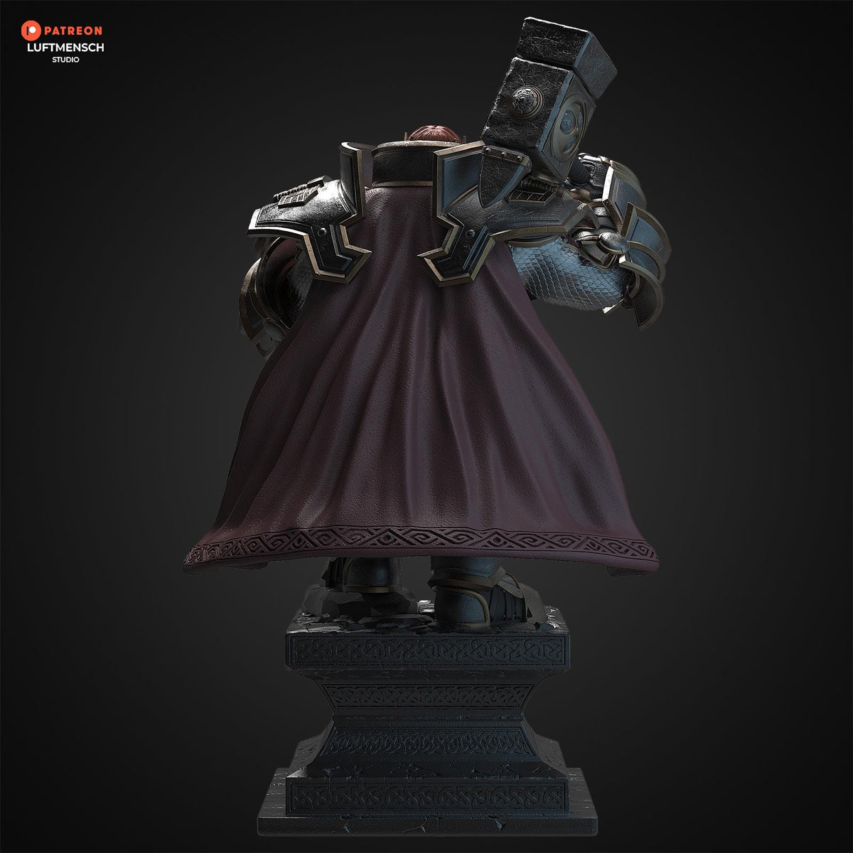 Magni Bronzebeard - King of the dwarven kingdom of Khaz Modan | Maximum Detailed 16K Ultra-High Definition