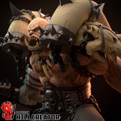 Garrosh Hellscream – World of Warcraft Orc Warchief | Maximum Detailed 16K Ultra-High Definition