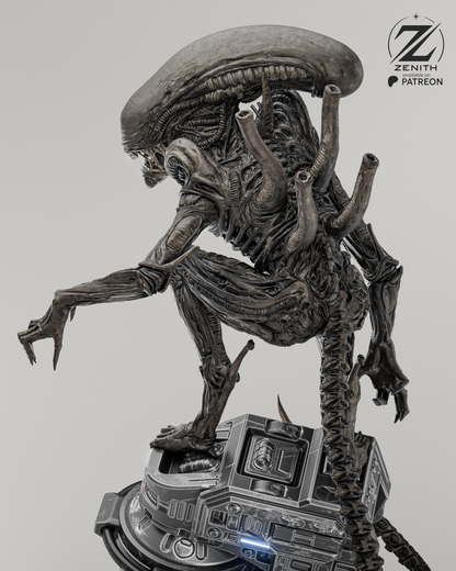 Alien Xenomorph Statue | Maximum Detailed 16K Ultra-High Definition