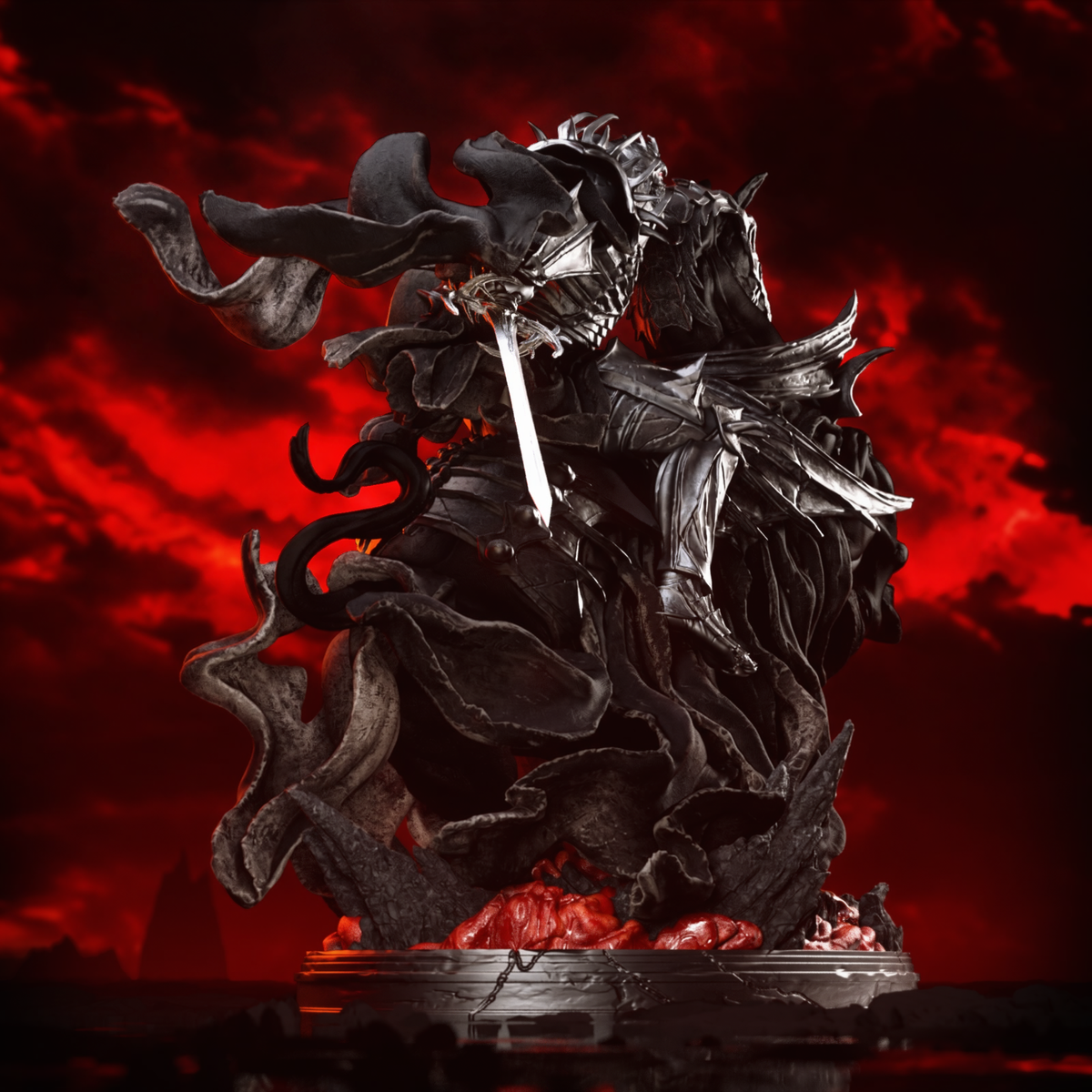 Skull knight - Berserk | Maximum Detailed 16K Ultra-High Definition