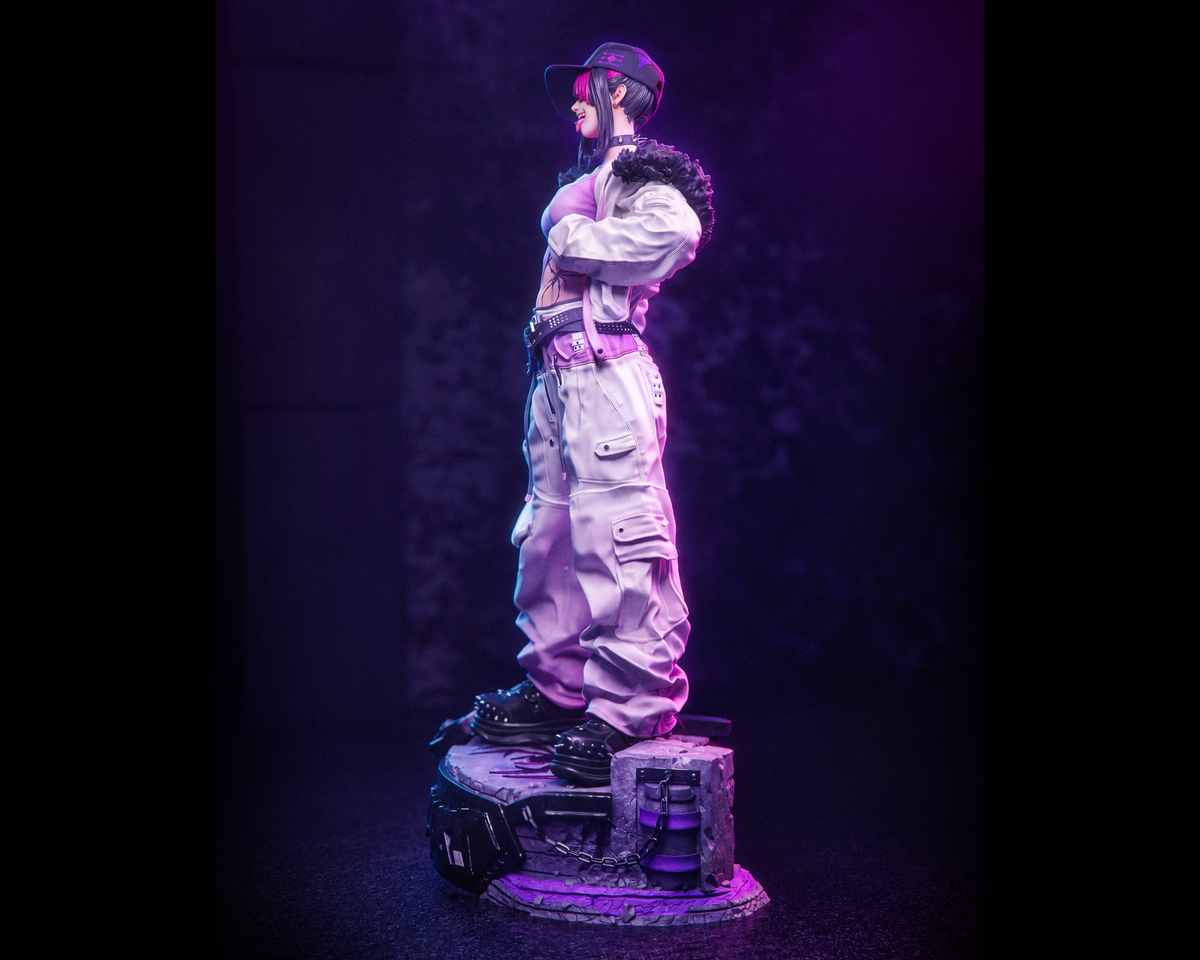 Streetwear Juri Han Statue Street Fighter 6 | Maximum Detailed 16K Ultra-High Definition