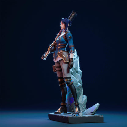 Caitlyn - The Sheriff of Piltover | Maximum Detailed 16K Ultra-High Definition