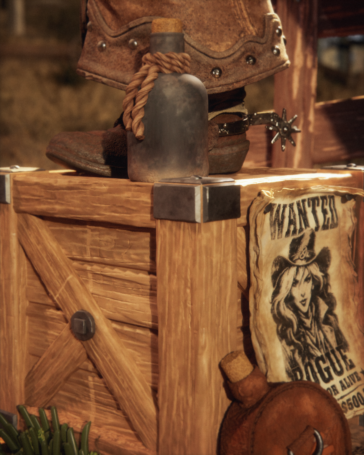 Cowgirl Rogue | Maximum Detailed 16K Ultra-High Definition