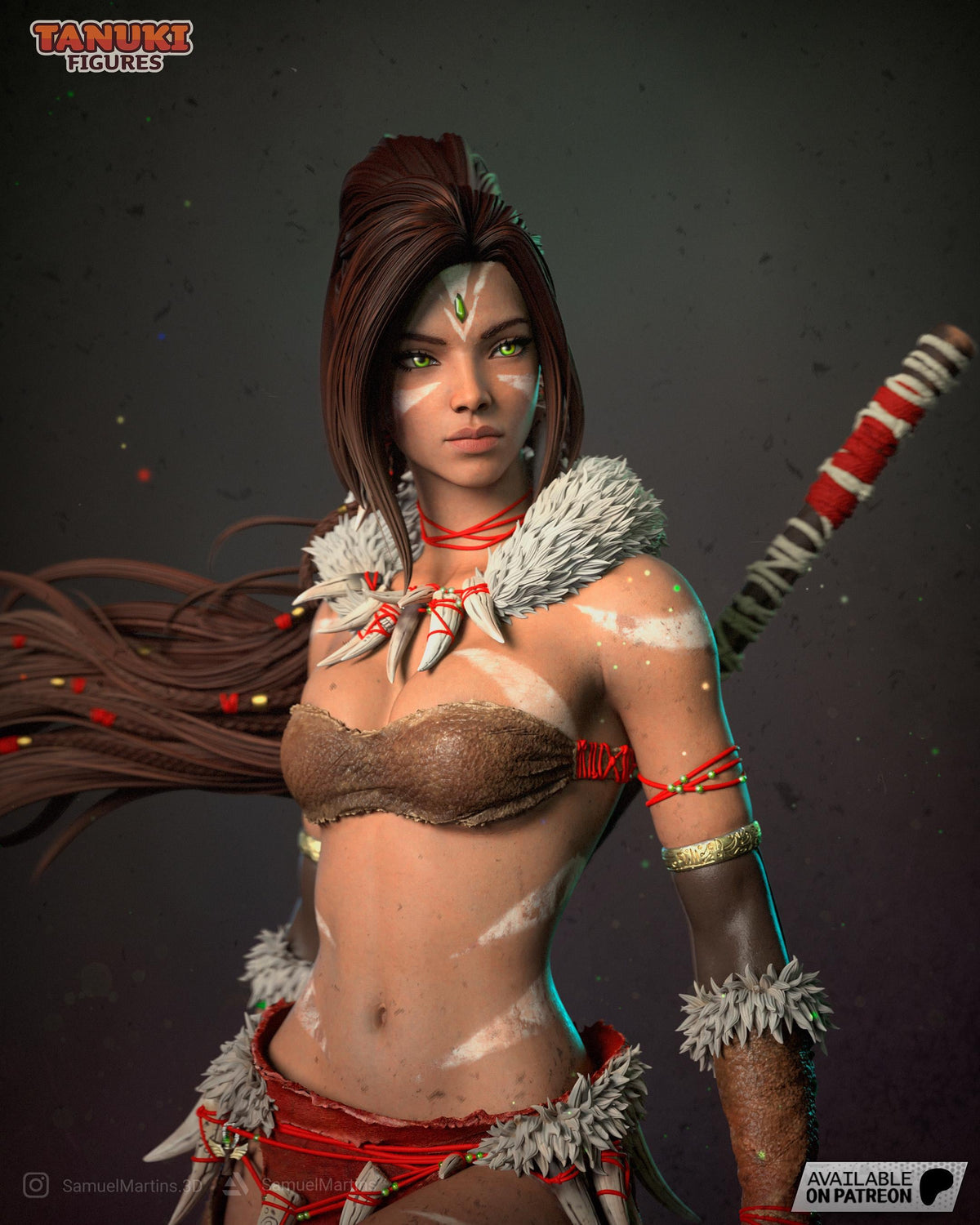 Nidalee – The Bestial Huntress League of Legends Figure | Maximum Detailed 16K Ultra-High Definition