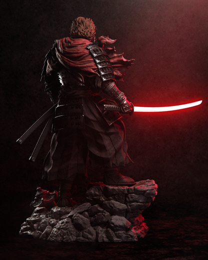 Anakin Ronin Sculpture | Maximum Detailed 16K Ultra-High Definition