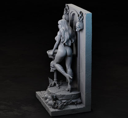 Vampirella Diaroma | Maximum Detailed 16K Ultra-High Definition