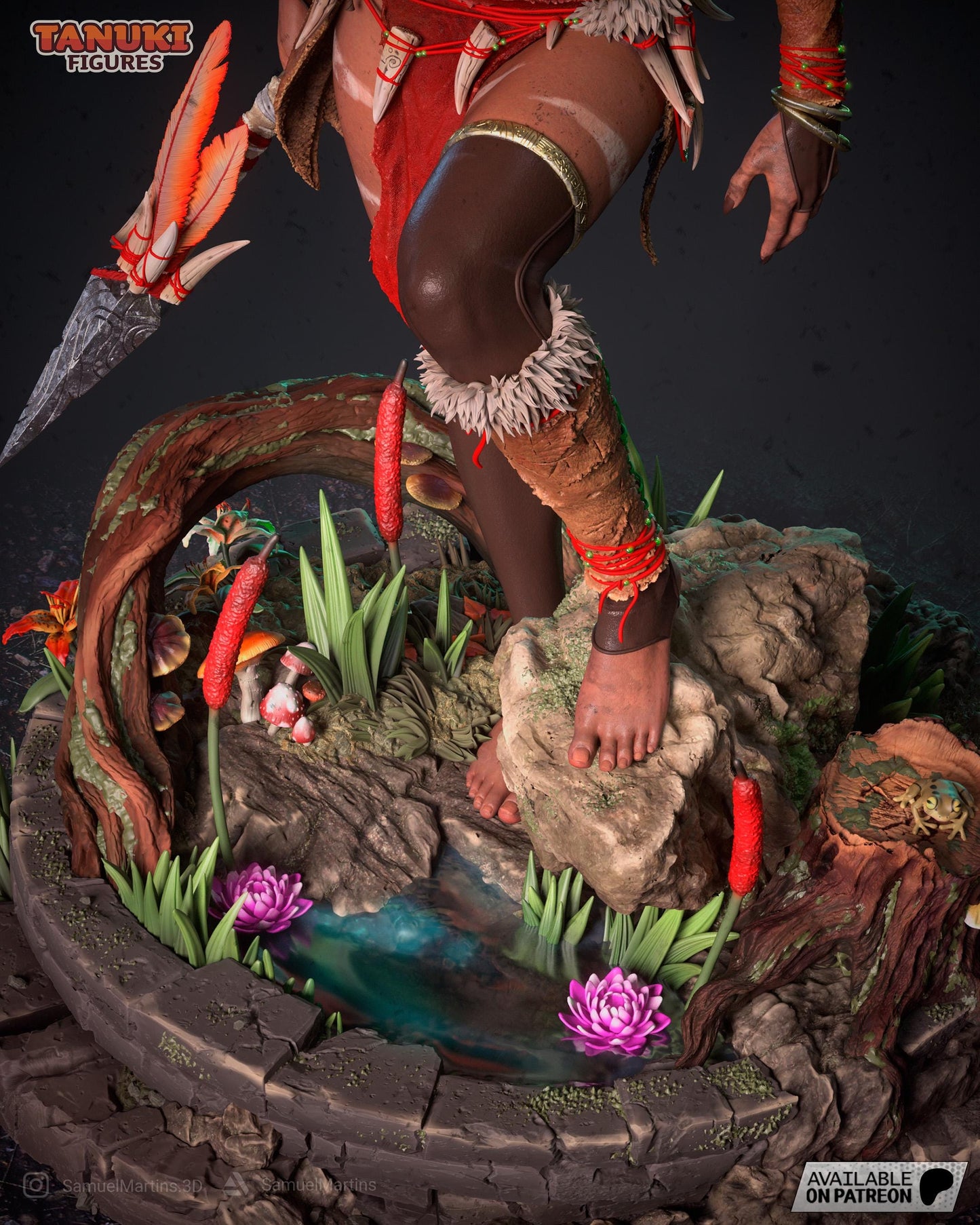 Nidalee – The Bestial Huntress League of Legends Figure | Maximum Detailed 16K Ultra-High Definition