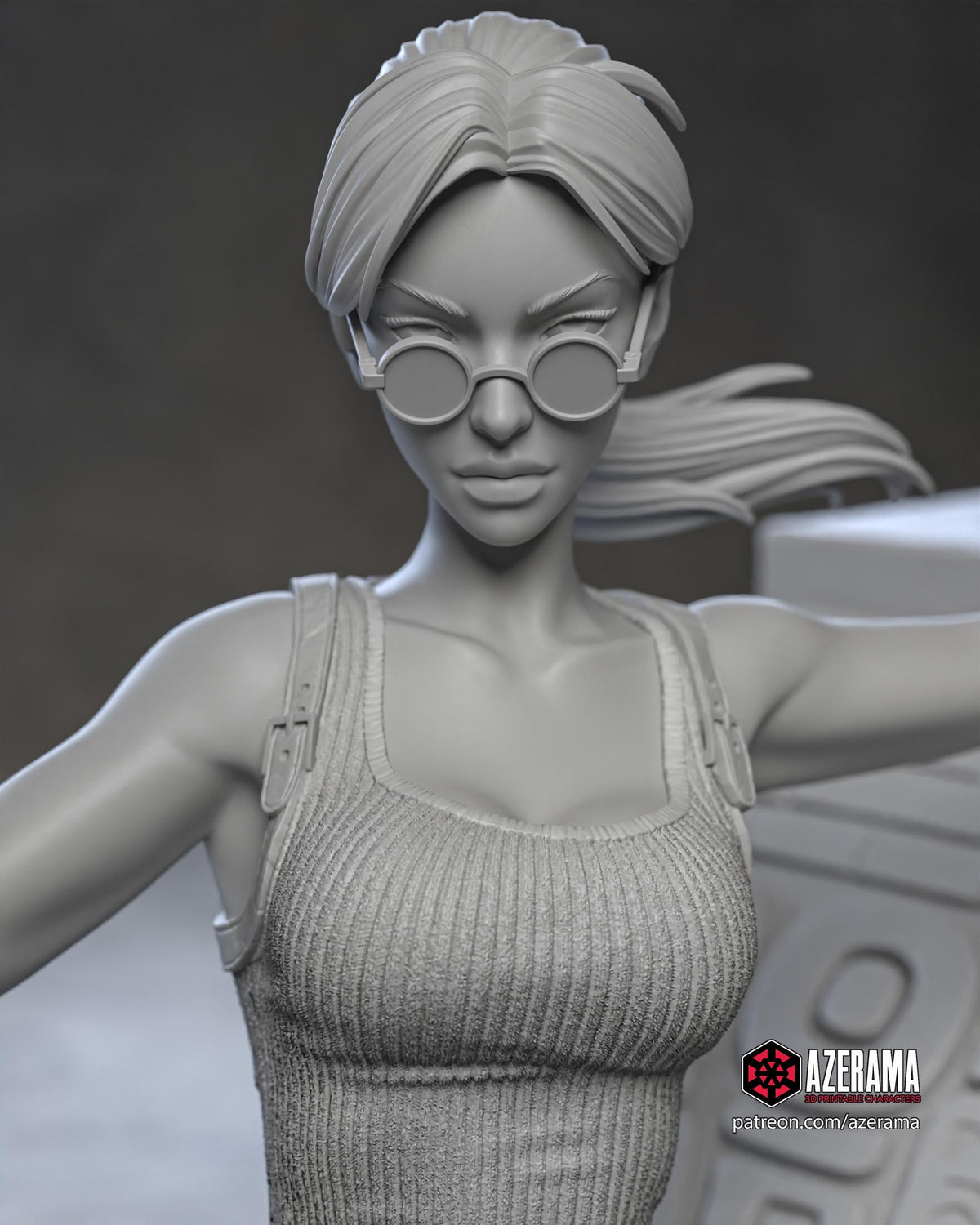 Lara Croft - Treasure Huntress Diaroma | Maximum Detailed 16K Ultra-High Definition