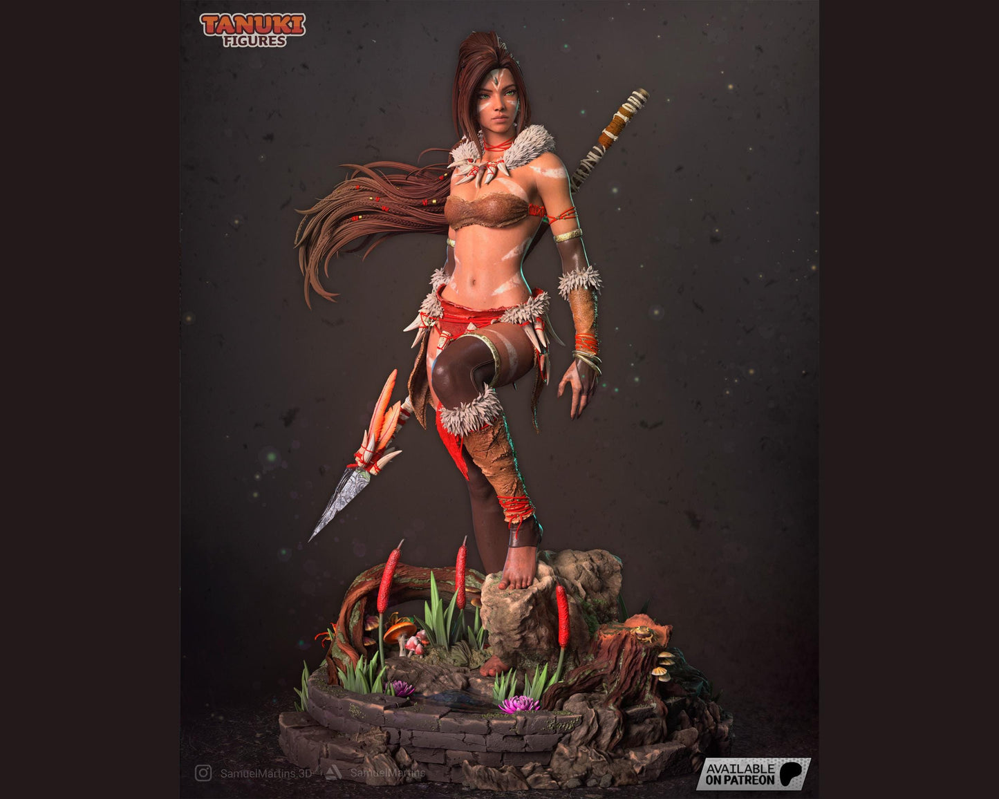 Nidalee – The Bestial Huntress League of Legends Figure | Maximum Detailed 16K Ultra-High Definition