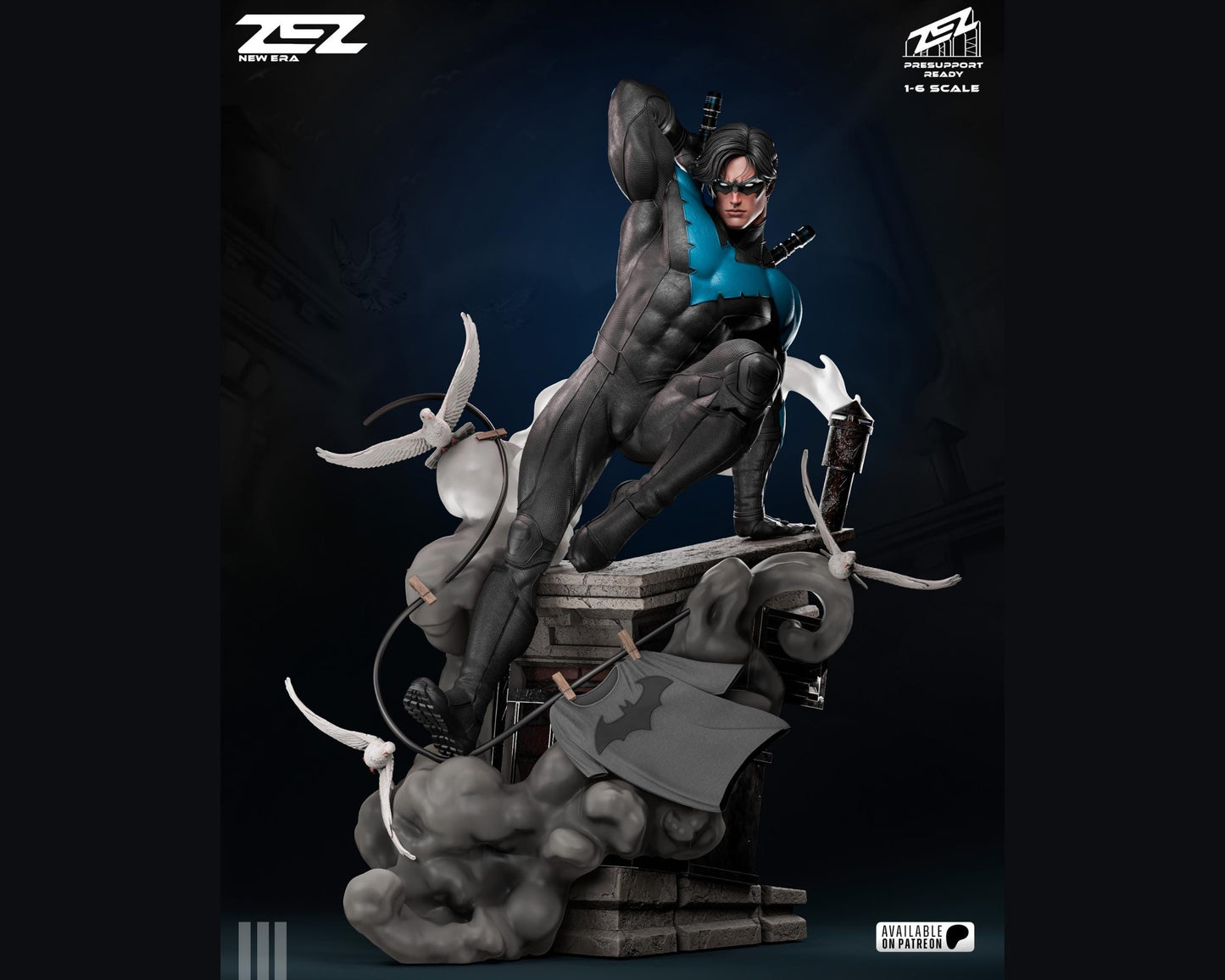 Nightwing | Maximum Detailed 16K Ultra-High Definition