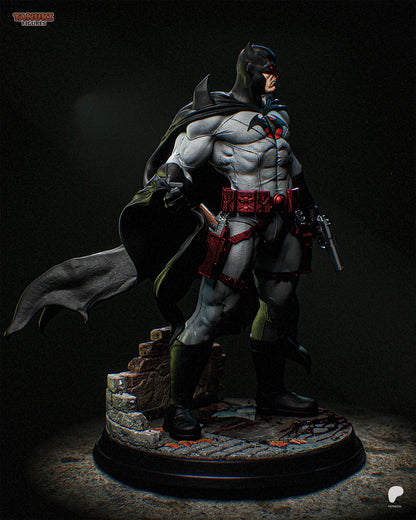 Retro Dark Knight - Batman Statue  | Maximum Detailed 16K Ultra-High Definition