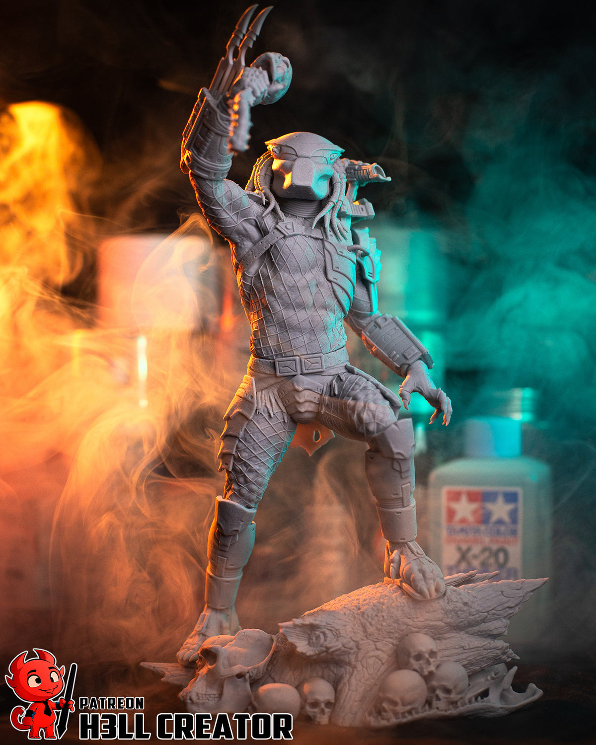 Predator Sculpture | Maximum Detailed 16K Ultra-High Definition