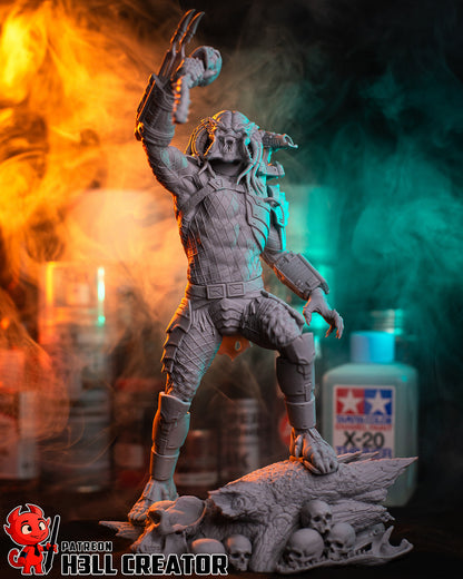 Predator Sculpture | Maximum Detailed 16K Ultra-High Definition