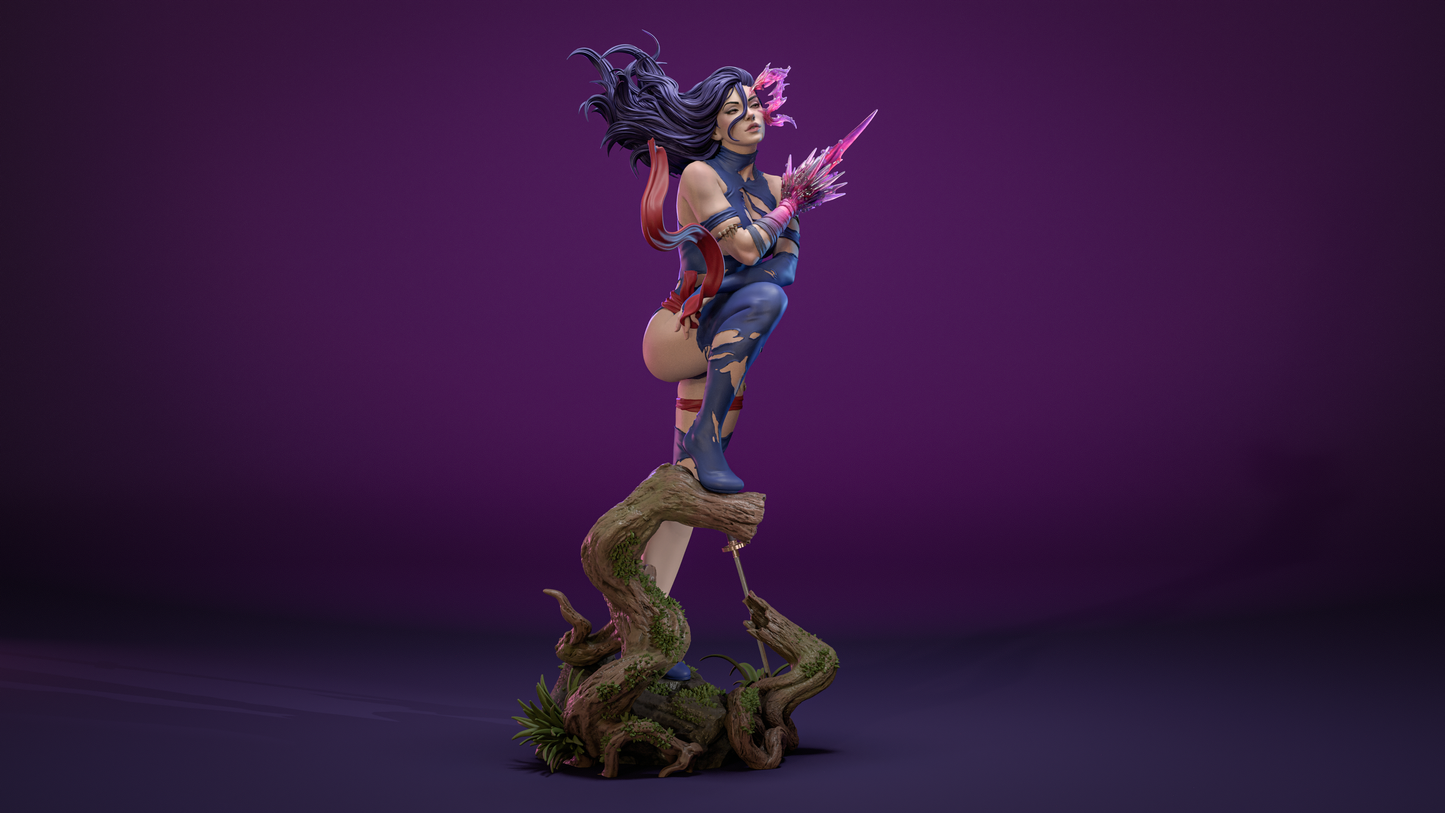 Savage Land Psylocke | Maximum Detailed 16K Ultra-High Definition