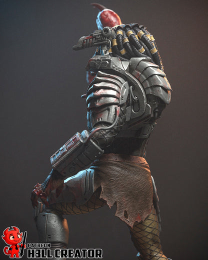 Predator Sculpture | Maximum Detailed 16K Ultra-High Definition