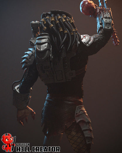 Predator Sculpture | Maximum Detailed 16K Ultra-High Definition