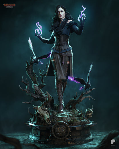 Yennefer of Vengerberg Statue - The Witcher 3 | Maximum Detailed 16K Ultra-High Definition