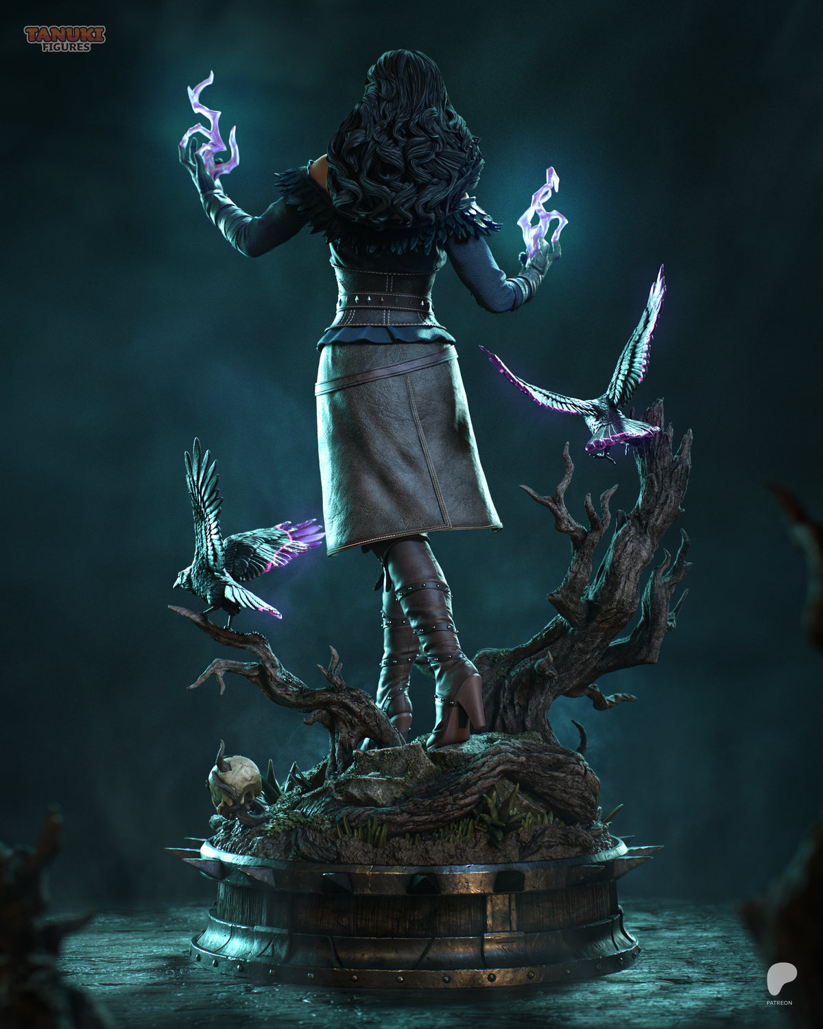 Yennefer of Vengerberg Statue - The Witcher 3 | Maximum Detailed 16K Ultra-High Definition