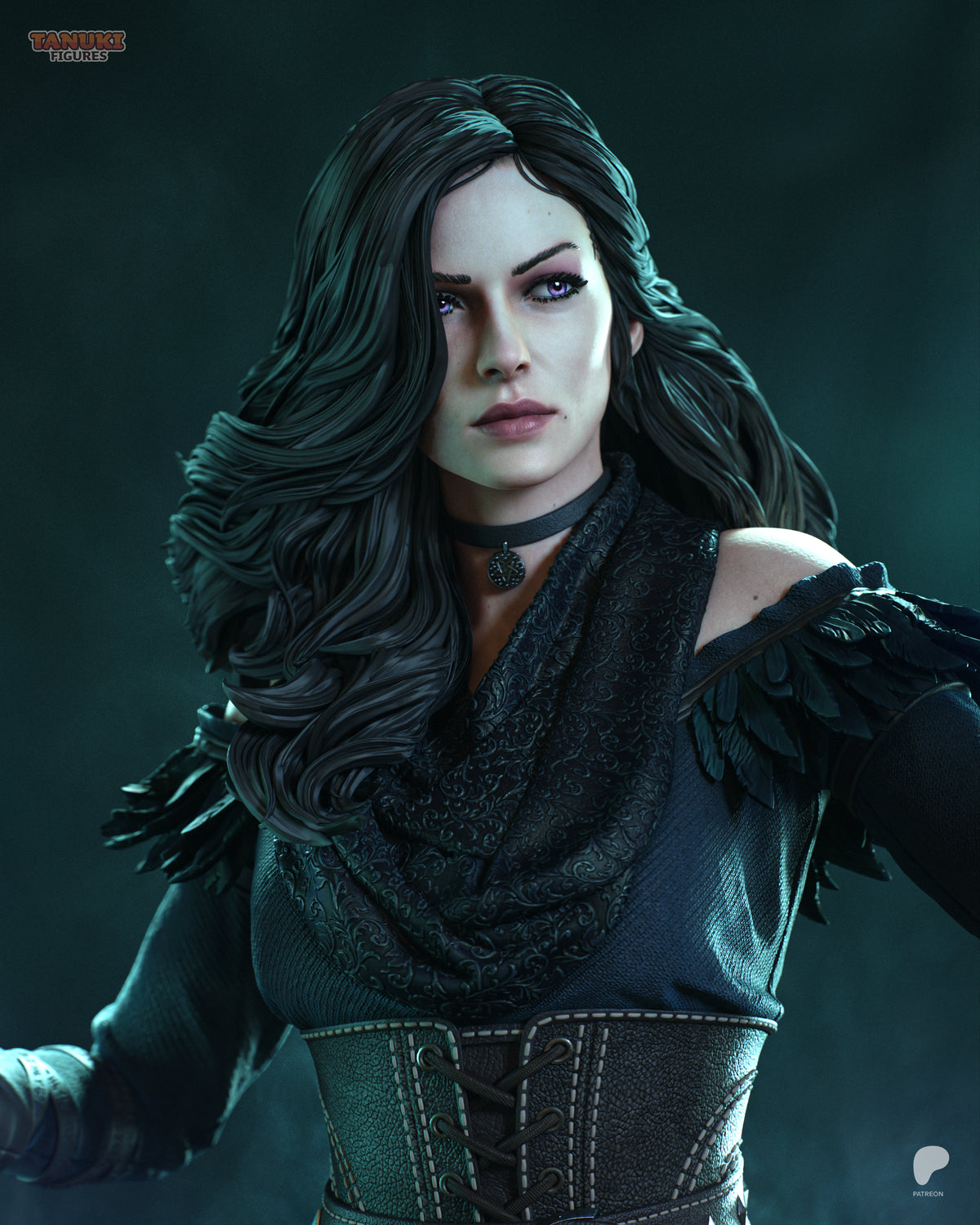 Yennefer of Vengerberg Statue - The Witcher 3 | Maximum Detailed 16K Ultra-High Definition