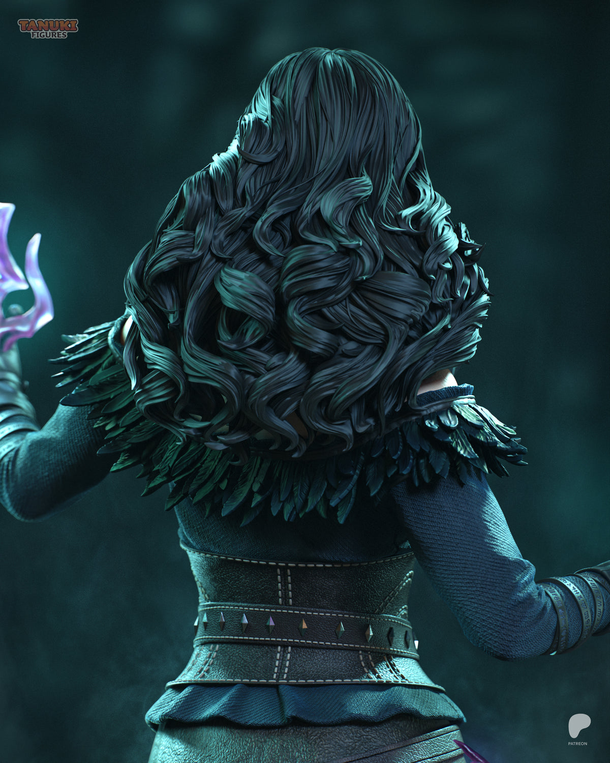 Yennefer of Vengerberg Statue - The Witcher 3 | Maximum Detailed 16K Ultra-High Definition