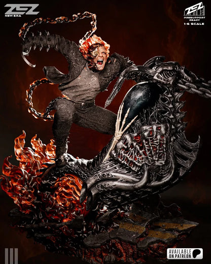 Ghost Rider Diaroma | Maximum Detailed 16K Ultra-High Definition