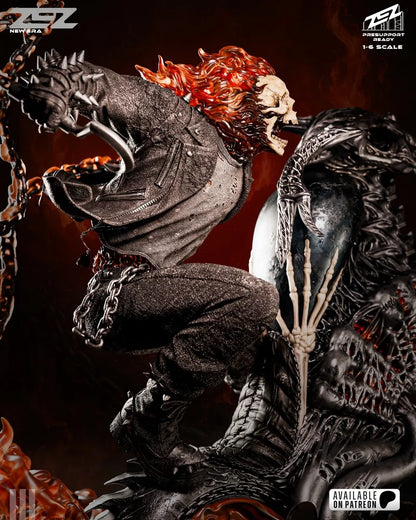 Ghost Rider Diaroma | Maximum Detailed 16K Ultra-High Definition