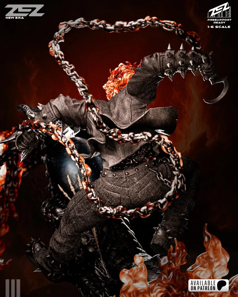 Ghost Rider Diaroma | Maximum Detailed 16K Ultra-High Definition