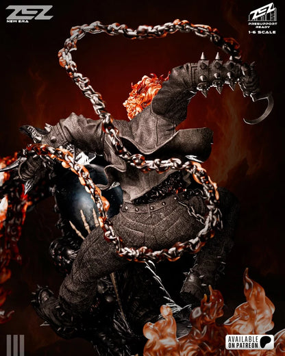 Ghost Rider Diaroma | Maximum Detailed 16K Ultra-High Definition