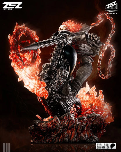 Ghost Rider Diaroma | Maximum Detailed 16K Ultra-High Definition