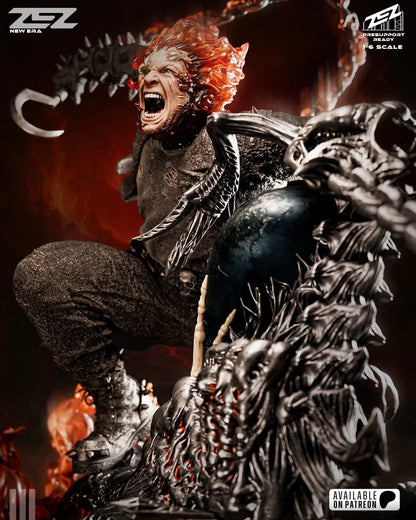 Ghost Rider Diaroma | Maximum Detailed 16K Ultra-High Definition