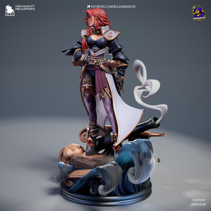 Lady Fortune - Bounty Hunter of Bilgewater | Maximum Detailed 16K Ultra-High Definition