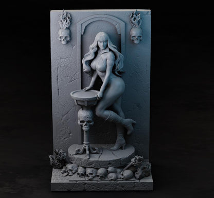 Vampirella Diaroma | Maximum Detailed 16K Ultra-High Definition