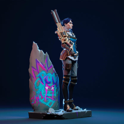 Caitlyn - The Sheriff of Piltover | Maximum Detailed 16K Ultra-High Definition