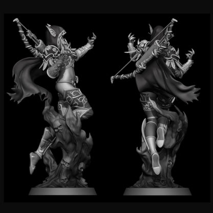 Sylvanas Windrunner Statue - Worold of Warcraft | Maximum Detailed 16K Ultra-High Definition