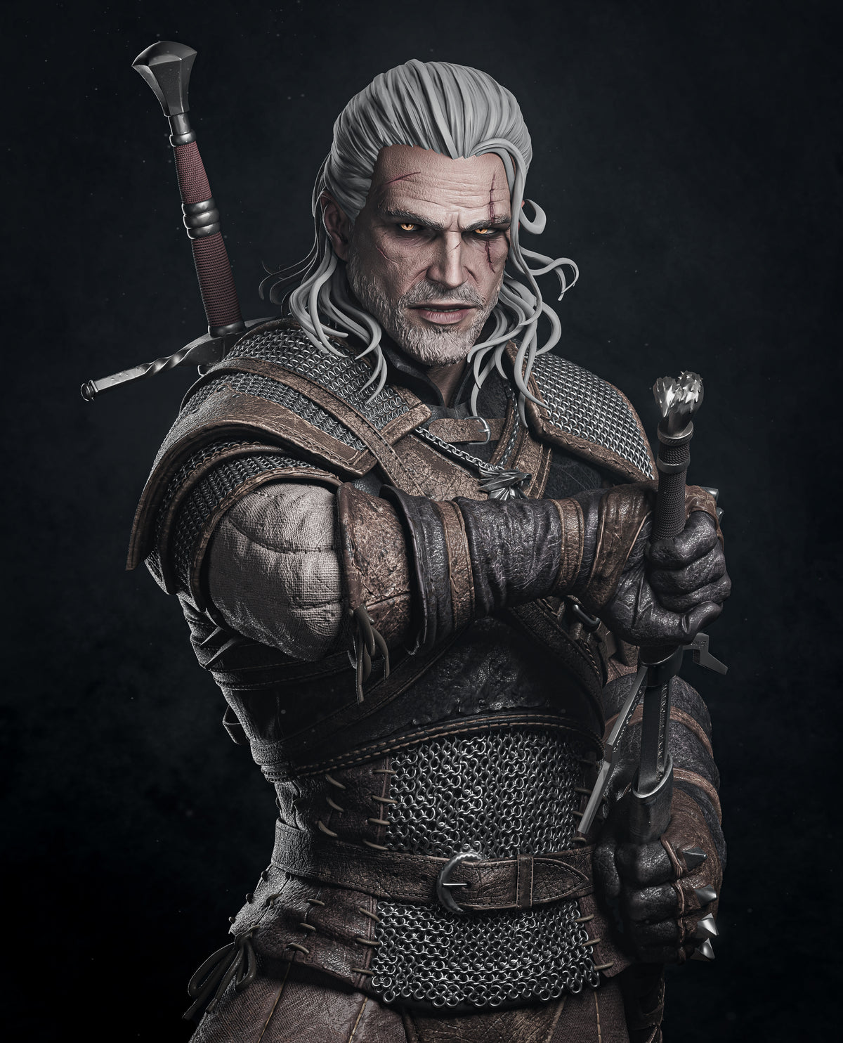 Geralt of Rivia | Maximum Detailed 16K Ultra-High Definition