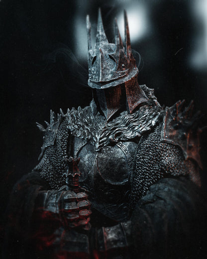 Death Knight Warrior Statue | Maximum Detailed 12k Resin Printed Figure
