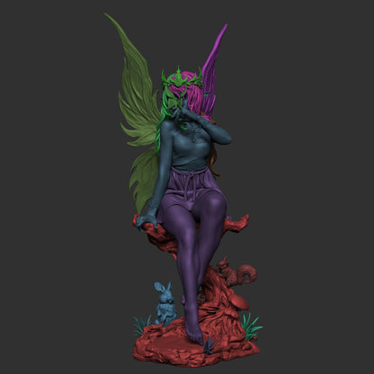 Divine Fairy Statue | Maximum Detailed 12k Resin Printed Figure